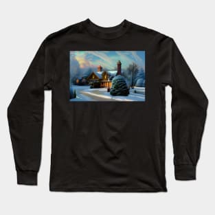 Winter landscape Long Sleeve T-Shirt